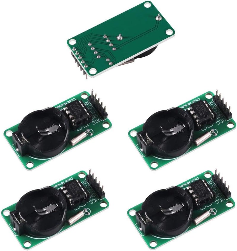 AiTrip DS1302 Clock Module Real-Time Clock Module RTC for Arduino AVR ARM - Image 1